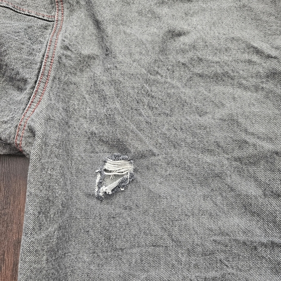 Vintage Rocawear Y2K Jean Jacket Denim size  HIP HOP RAP Urban - Picture 10 of 14